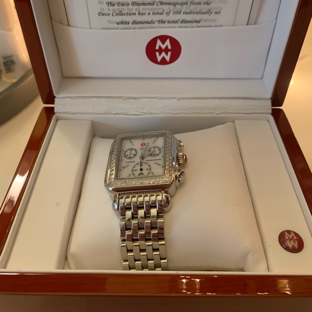 Michele Watch and 5 Watch Bands